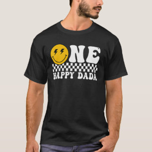 Camiseta Um primeiro aniversario Feliz Cara Dada Correspond