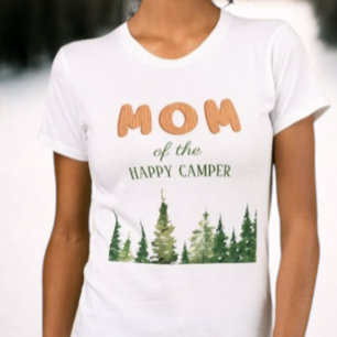 Camiseta Um primeiro aniversario Feliz de Madeira de Camper