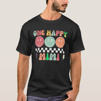 Camiseta Um primeiro aniversario Feliz Um Mimi Legal Famíli
