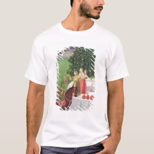 Camiseta Um príncipe que implora a água das mulheres em u