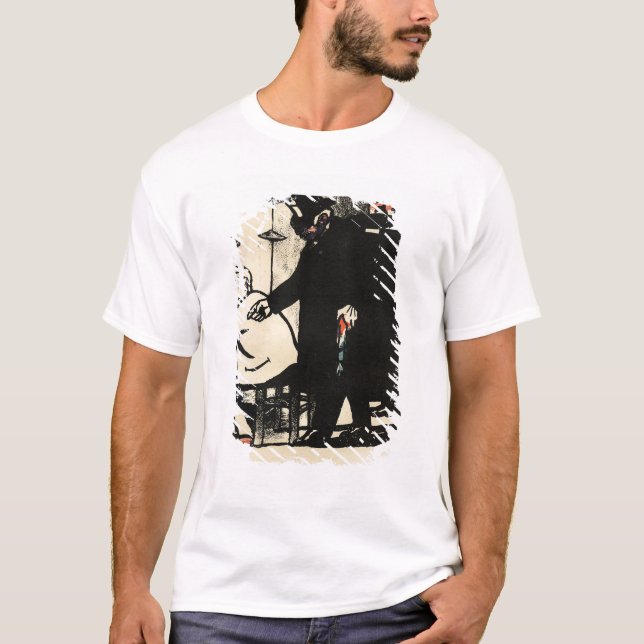 Camiseta Um prisioneiro é exilado dos crimes e (Frente)