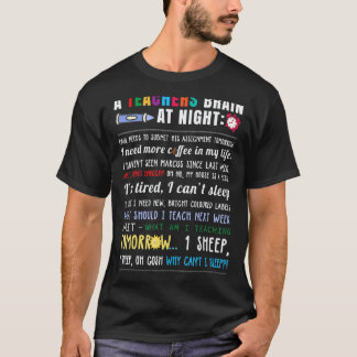 Camiseta Um Professor Cérebro Professor Escola