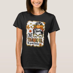 Camiseta Um professor de 5 Grau de agradecimento Mensagem B