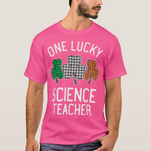 Camiseta Um Professor de Ciência Sortudo, Dia de São Patríc