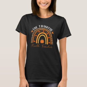 Camiseta Um Professor de Matemática Grato Leopardo Arco-íri