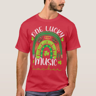 Camiseta Um Professor De Música Sortuda Rua Arco-Íris Patri