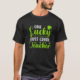 Camiseta Um Professor De Primeiro Grau Sortudo, Retro St Pa