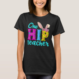 Camiseta Um Professor Muito fixe Coelho da Páscoa Feliz 1