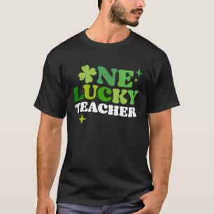 Camiseta Um Professor Sortudo, Dia de São Patrício Irlandês