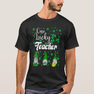 Camiseta Um Professor Sortudo, Gnomos Irlandeses, St Patric