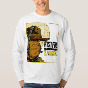 Camiseta Um punhado das bananas - Monkey Clint (o colori)