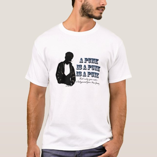 Camiseta Um punk é um punk (Frente)