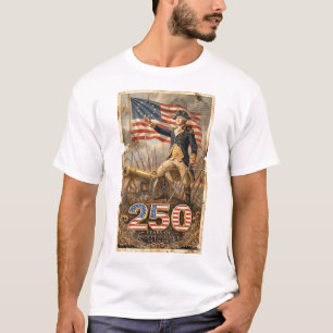 Camiseta Um Quarto de Milênio de Liberdade. Use a Lenda