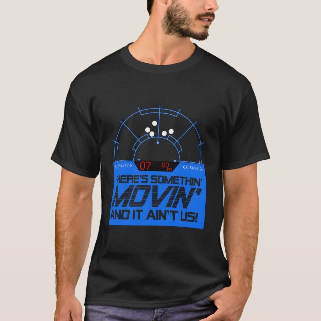 Camiseta Um Rastreador De Movimento Que Se Movimenta E Não  (Frente)