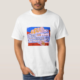 Camiseta um refugiado desde 1948