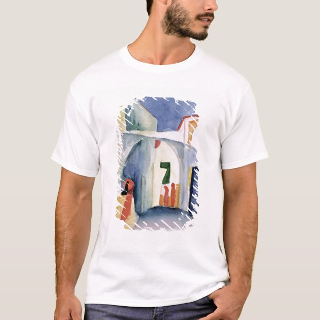 Camiseta Um relance abaixo de um beco (Frente)