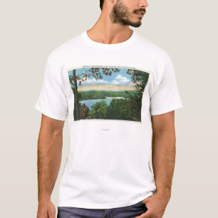Camiseta Um relance do lago Garfield