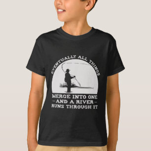 Camiseta Um Rio Passa Pela Pesca De Voo
