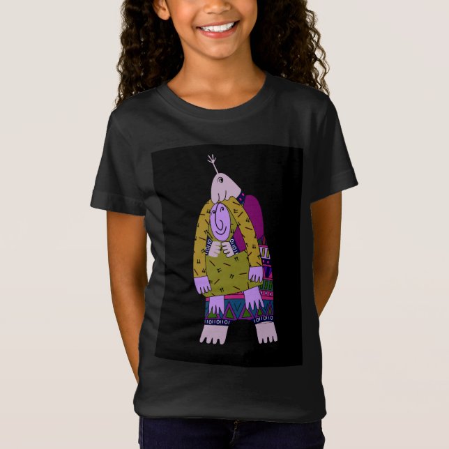 Camiseta Um rosto engraçado (Frente)