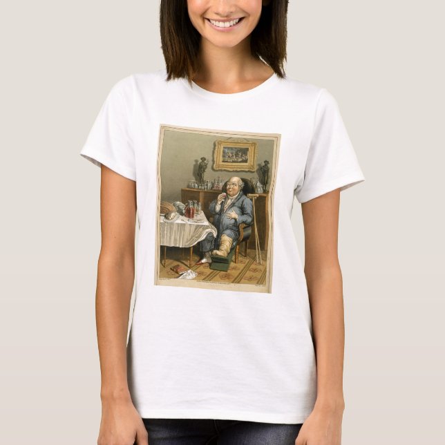 Camiseta Um sabor refinado, com uma compreensão alargada (Frente)