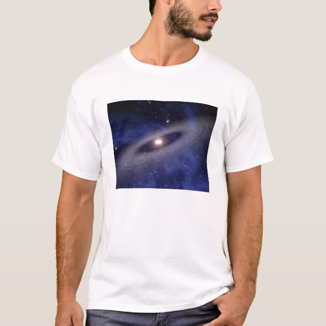 Camiseta Um sistema solar distante (Frente)