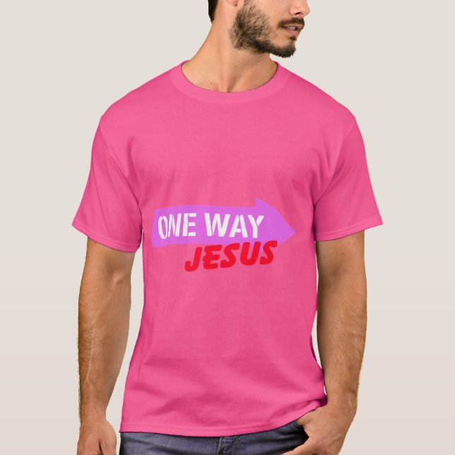Camiseta Um Só Caminho Jesus (Frente)
