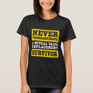 Camiseta Um Sobrevivente Subestimado à Substituição da Válv