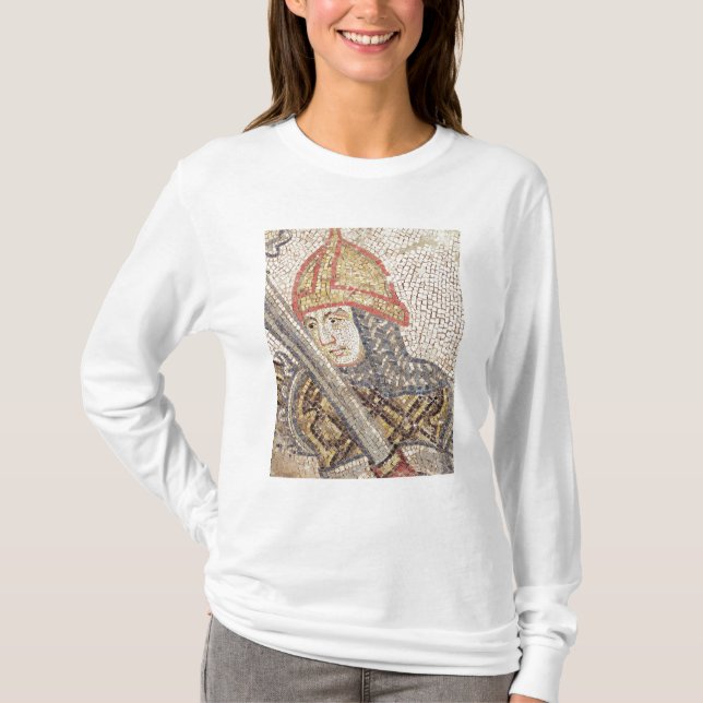 Camiseta Um soldado com uma espada (Frente)