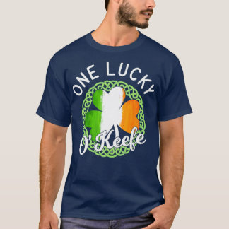 Camiseta Um sortudo OKeefe Irish Family Name