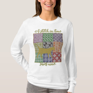 Camiseta Um Stitch no Tempo salva nove