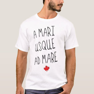 Camiseta Um T da égua do anúncio de Mari Usque, divisa