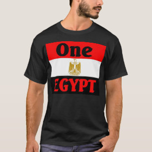 Camiseta Um t-shirt da bandeira de Egipto