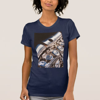 Camiseta Um t-shirt da flauta de três partes
