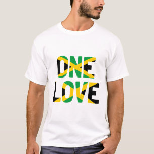 Camiseta Um t-shirt de Jamaica do amor