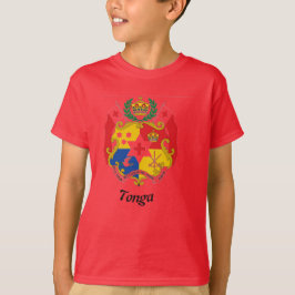 Camiseta Um t-shirt do verão para um menino Tonga ou seu