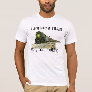 Camiseta Um t-shirt muito puro do trem