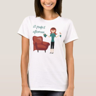 Camiseta Um t-shirt perfeito da tarde