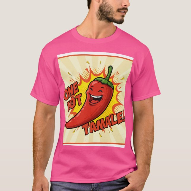 Camiseta Um T-Shirt quente (Frente)