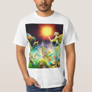 Camiseta Um Tempo de Pintura de Óleo Recompensa