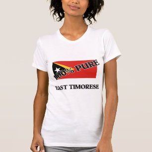 Camiseta Um TIMORENSE ORIENTAL de 100 por cento