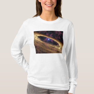 Camiseta Um tipo de estrela inoperante chamou um pulsar