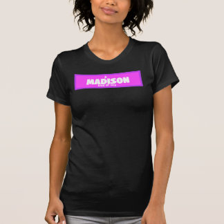Camiseta Um tipo de Impressão Novidade Madison