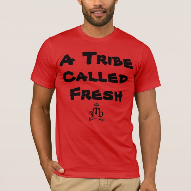 Camiseta Um tribo chamou Fresco (Frente)