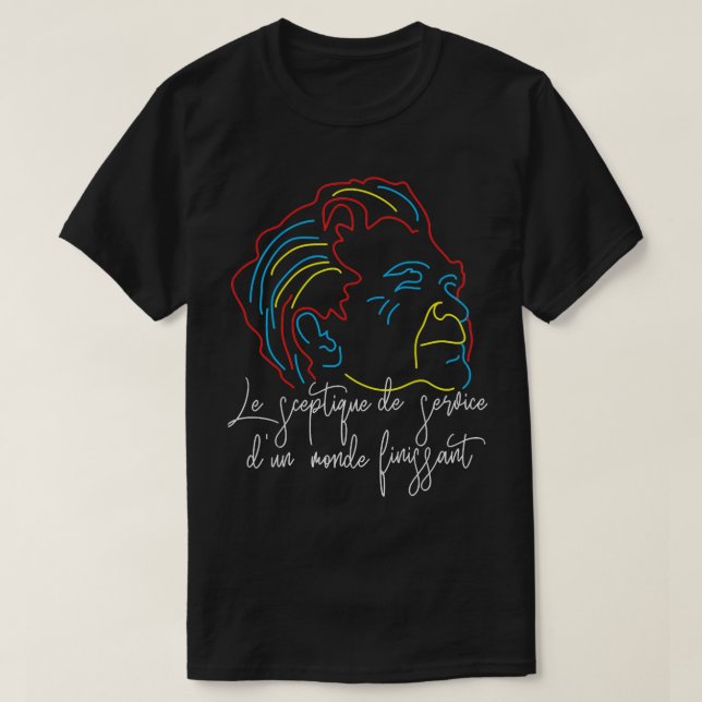 Camiseta Um tributo a Cioran (Frente do Design)