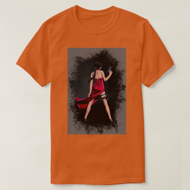 Camiseta Um tributo ao ADA WONG (Frente do Design)