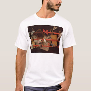 Camiseta Um Trompe - l ' oeil dos objetos
