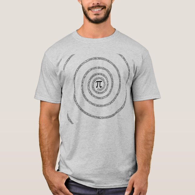 Camiseta Um Twist de Pi Clique em Personalizar para Alterar (Frente)