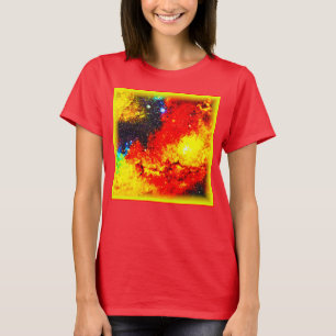 Camiseta Um Universo de cores brilhantes. Comprar Agora