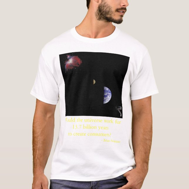 Camiseta Um universo dos consumidores? (Frente)