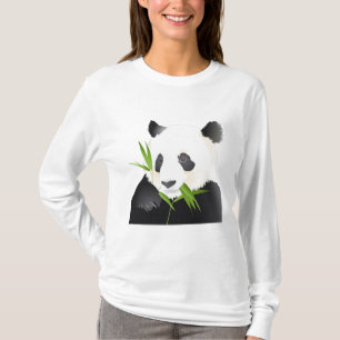 Camiseta Um urso de panda